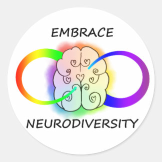 Omarm Neurodiversity Sticker