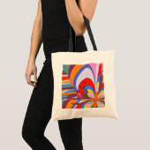 Omarm uw kleuren Tassen canvas tas (Voorkant (product))