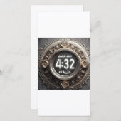 Omarm vasten, iftar, suhoor & Spiritueel reflecter Feestdagenkaart (Voorkant / Achterkant)