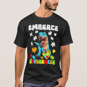 Omarm Verschillen Autistisch Puzzel Autisme Bewust T-shirt