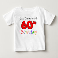 Oma's 60ste verjaardag voor kleinkind