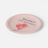 Oma's 90ste verjaardag papieren bordje (Gekanteld)