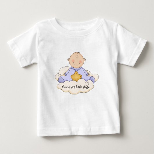 Oma's Angel Baby Boy's T-shirt (Voorkant)
