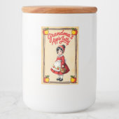 Oma's Apple Jelly  Voedselcontainer Etiket (Voorkant)