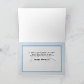 Oma's Birthday Card met Royal Tern Bird Kaart (Binnen)