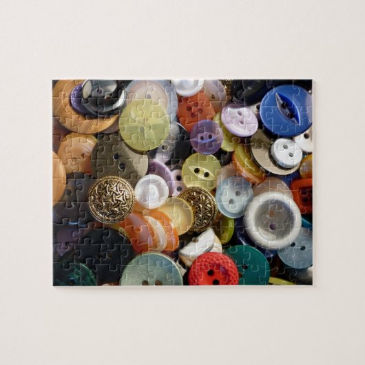 Oma's Buttonnen Legpuzzel (Horizontaal)