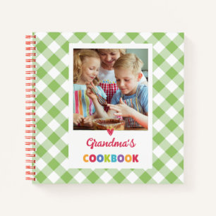 Oma's CookBook (VOEG JE FOTO TOE) Notitieboek