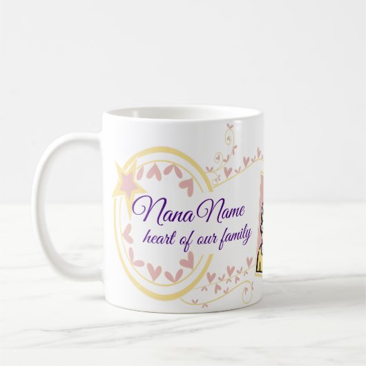 Oma's Day Badge Design Koffiemok (Links)