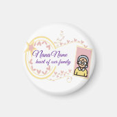 Oma's Day Badge Design Magneet (Voorkant)
