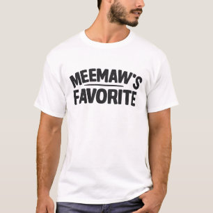 Oma'S Favoriete Grappige Grootouder-Kleinkind T-shirt