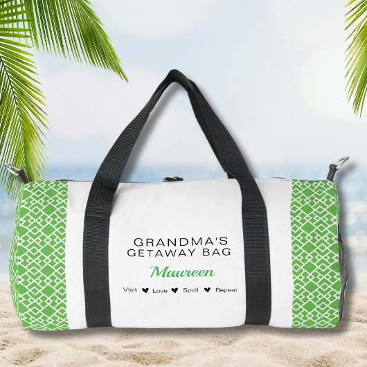 Oma's Getaway Bag" Duffel Bag Plunjezak