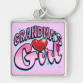 Oma's Girl Sleutelhanger (Voorkant)