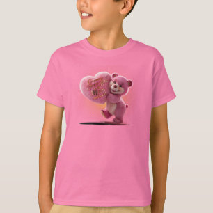 Oma's hartelijke liefde t-shirt