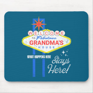 Oma's Huis T-shirt Vegas Grappige Oma Muismat