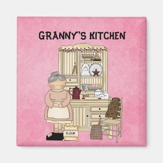 OMA'S KEUKEN MAGNEET (Voorkant)
