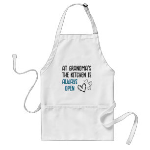 Oma's Kitchen is altijd open schort