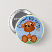 Oma's kleine aap Button (Voorkant /achterkant)