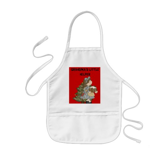 Oma's kleine Helper Kinder Schort (Voorkant)