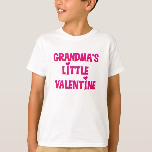 Oma's kleine Valentijn T-shirt (Voorkant)
