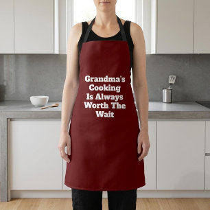Oma's Koken Is Altijd De Wachttijd Waard Schort