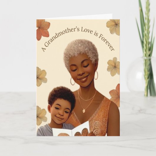 Oma's Liefde Moederdag Kaart (Voorkant)