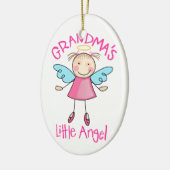 Oma's Little Angel Keramisch Ornament (Links)
