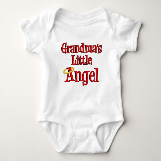 Oma's Little Angel Romper (Voorkant)