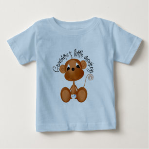 Oma's Little Monkey - Jongen Tshirts en geschenken