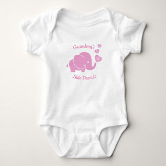 Oma's Little Peanut in roze Romper
