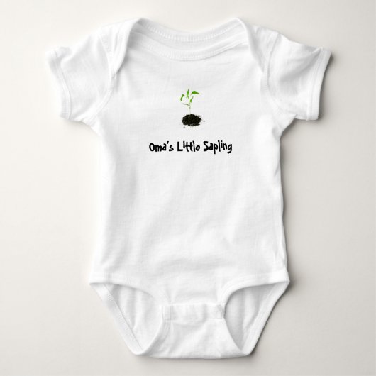 Oma's Little Sapling Bodysuit (Voorkant)