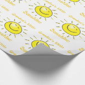Oma's Little Sunshine Fun Sun Cadeaupapier (Hoek)