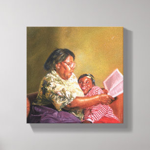 Oma's Love 1995 Canvas Afdruk