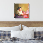 Oma's Love 1995 Canvas Afdruk (Insitu (Slaapkamer))