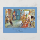 Oma's Needlework (boerenthuis) Briefkaart (Voorkant)