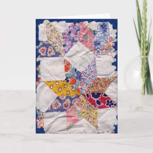 Oma's Quilt Kaart (Voorkant)