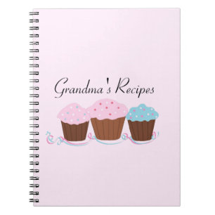 Oma's Recepten - Geglazuurde Cupcakes Notitieboek