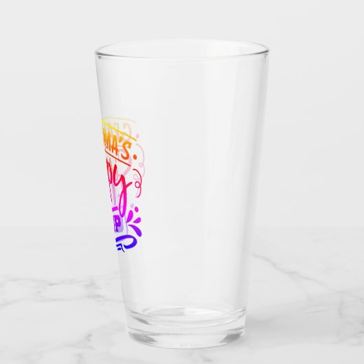 Oma's sippy cup grappig glas (Links)