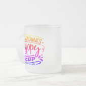 Oma's sippy cup grappige mok (Voorkant links)