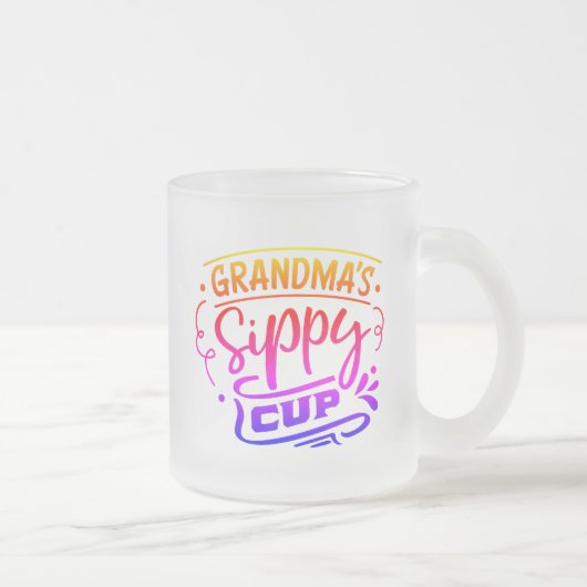 Oma's sippy cup grappige mok (Rechts)