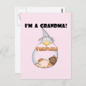 Oma's Sunshine-Afrikaans Amerikaans Meisje Briefkaart (Voorkant / Achterkant)