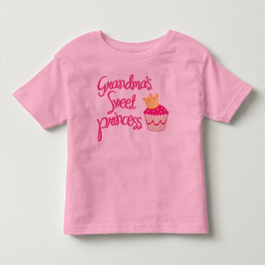 Oma's Sweet Princess Kinder Shirts (Voorkant)