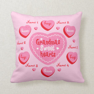 Oma's Sweethearts Gepersonaliseerd Kussen