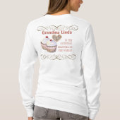 Oma's Sweeties, Personalized Tee Shirt (Achterkant)