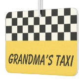 Oma's Taxi Auto Luchtverfrisser Gift (Links)