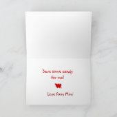 Oma's Valentijn bericht Feestdagen Kaart (Binnen)