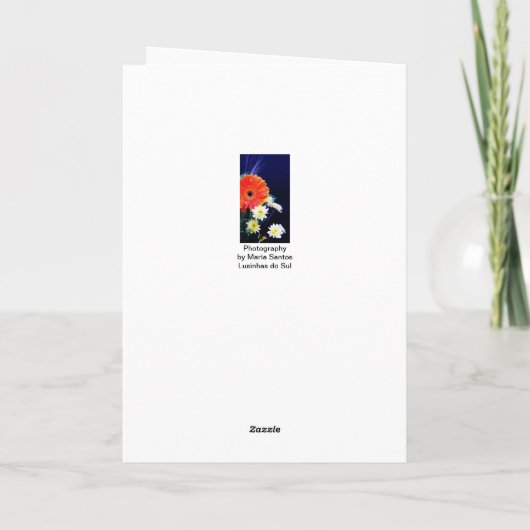 Oma's verjaardag rozen pastel kaart (Achterkant)