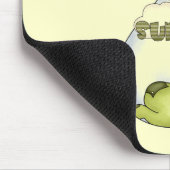 Oma's zonneschijn-Afro-Amerikaanse jongen Muismat (Hoek)