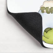 Oma's zonneschijn-Afro-Amerikaanse jongen Muismat (Hoek)