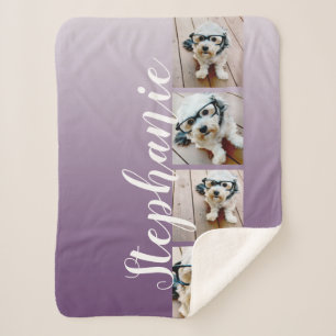 Ombre 4 de Met de hand geschreven Doopvont van Sherpa Deken