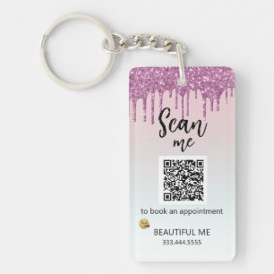 *~* Ombre AP36 QR Promo Logo AcrylSleutelhanger Sleutelhanger
